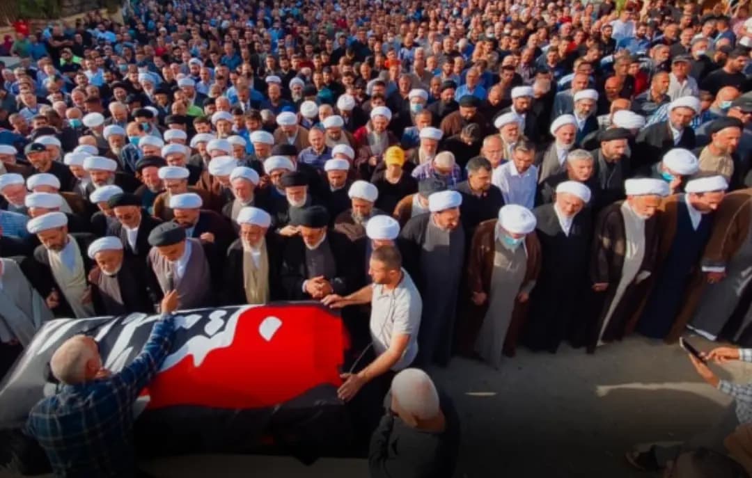 النبطية تشيّع السيد محمد ترحيني في موكب مهيب