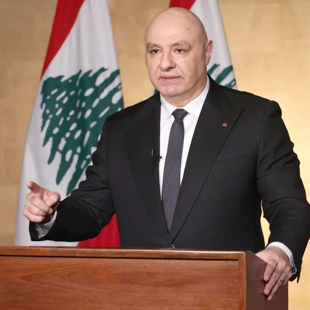 عون: لبنان ملتزم تطبيق اتفاق الإطار كاملًا