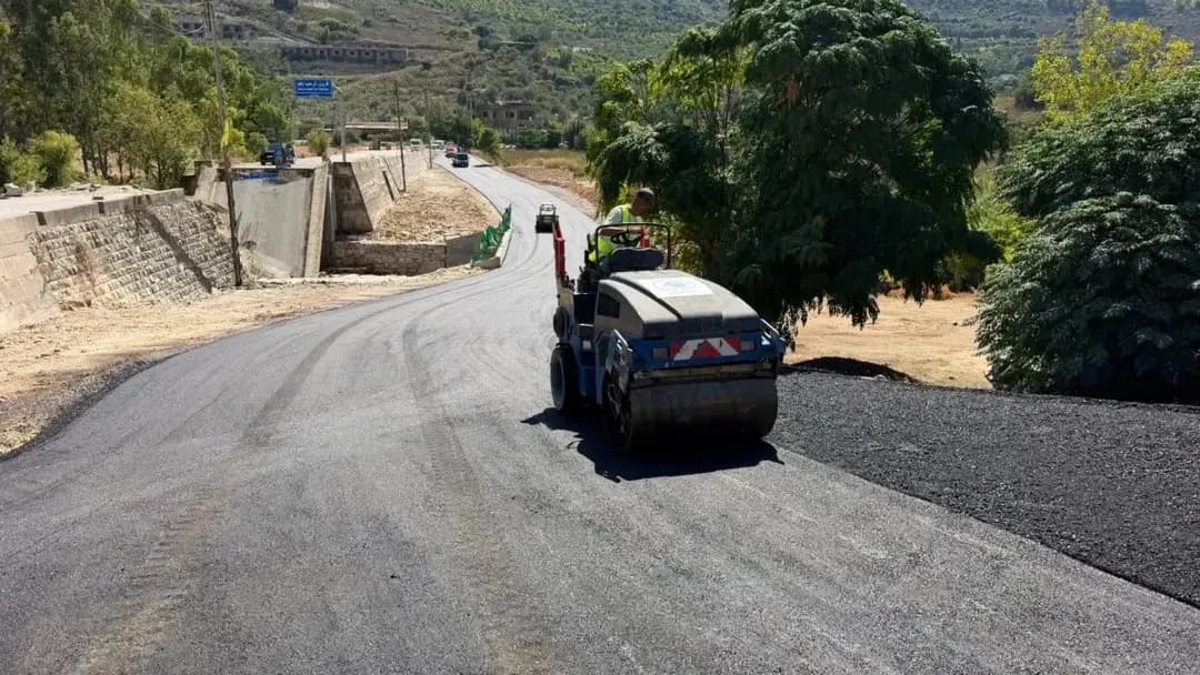 فتح ممر العبور المؤقت عند قعقعية الجسر