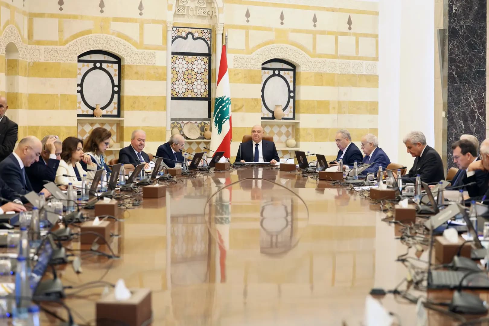 عون يشيد بجهود الوزراء: ركّزوا على الإيجابيات