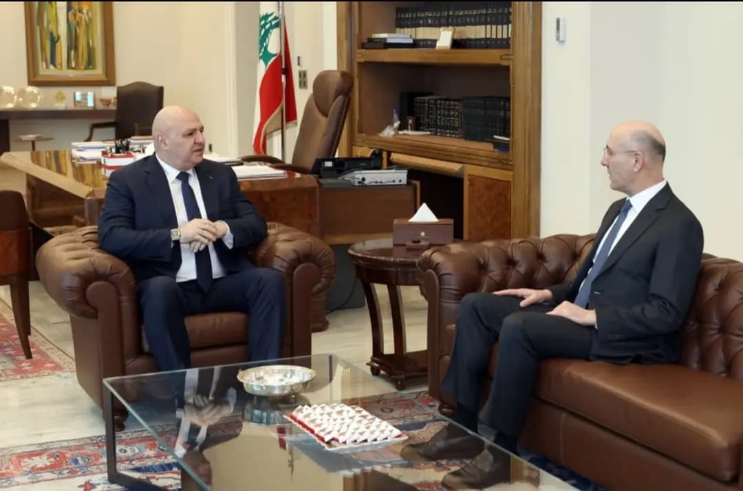 الأوضاع الأمنية بين عون والحجار