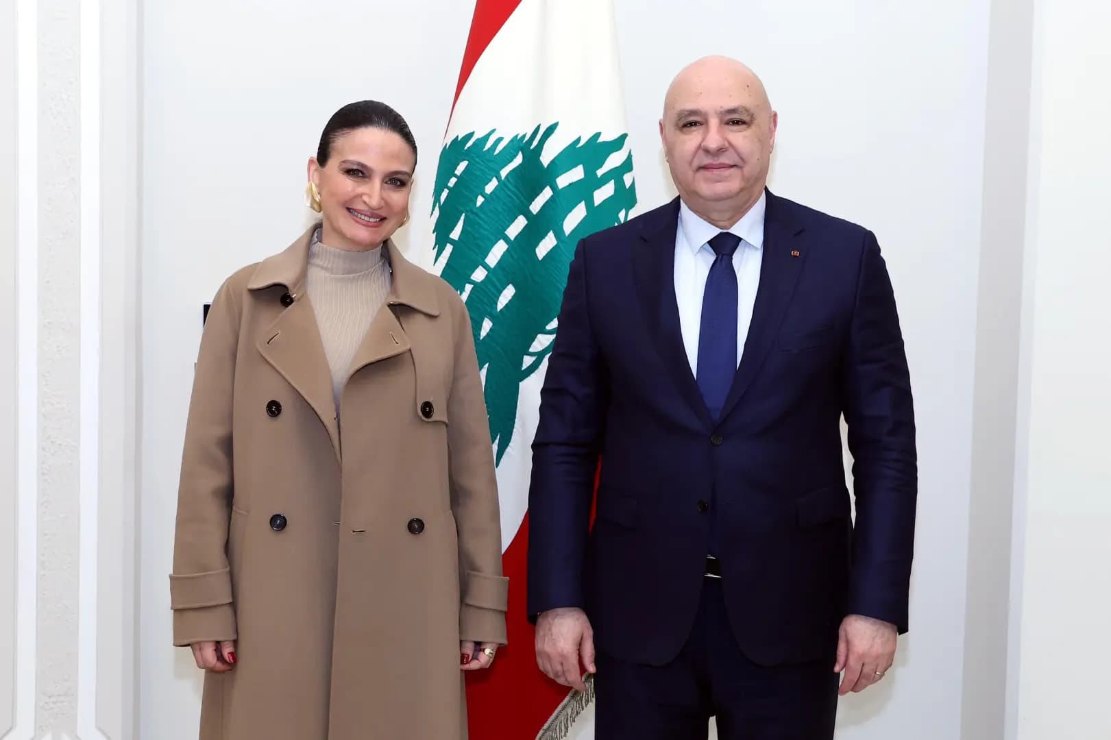 سكاف بعد لقائها الرئيس عون: الجنوب سيبقى لأهله