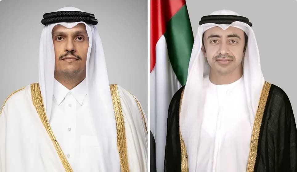 تنسيق قطري إماراتي لتعزيز الاستقرار