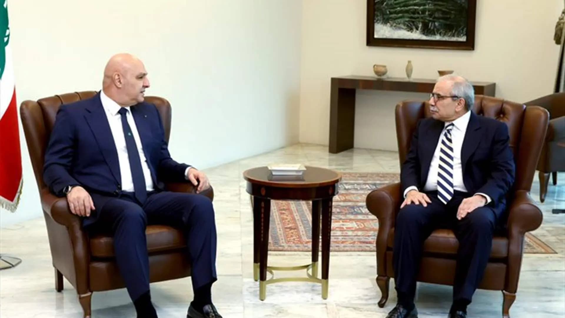 عون وسلام يؤكدان ثبات الموقف اللبناني في المفاوضات