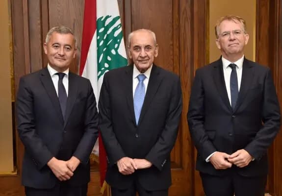 بري يستقبل وزير العدل الفرنسي.. ويتلقى دعوتين لزيارة تركيا وباكستان