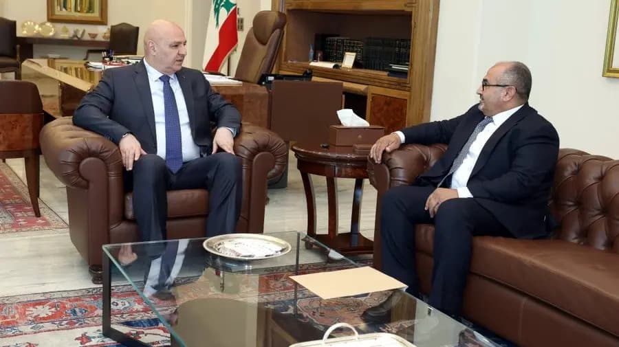 لقاءات بعبدا: عون يبحث ملفات الجامعة مع الحشيمي ويستقبل آلان عون