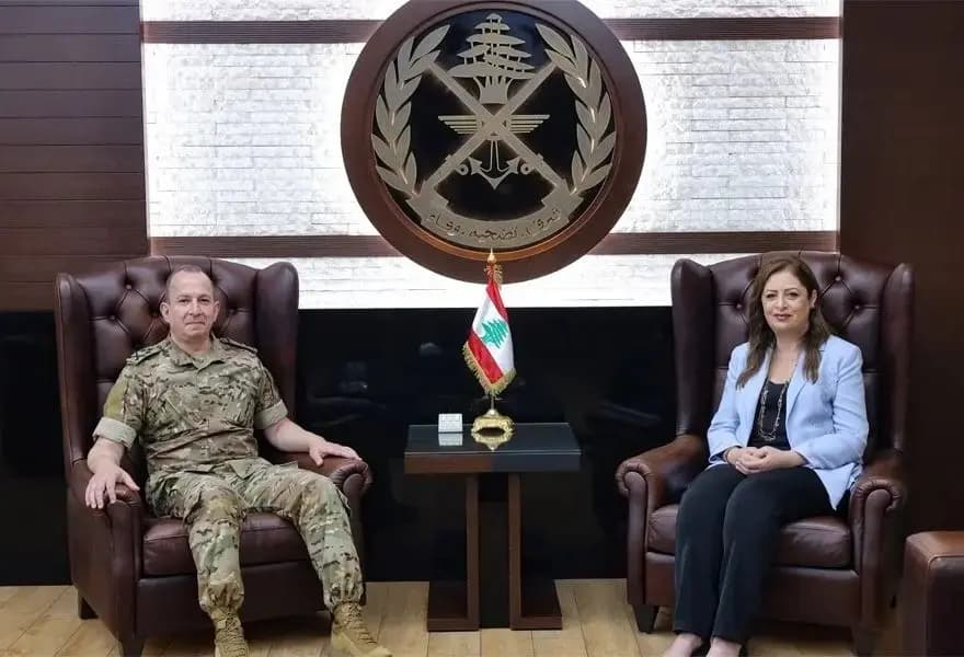 نشاط قائد الجيش في اليرزة