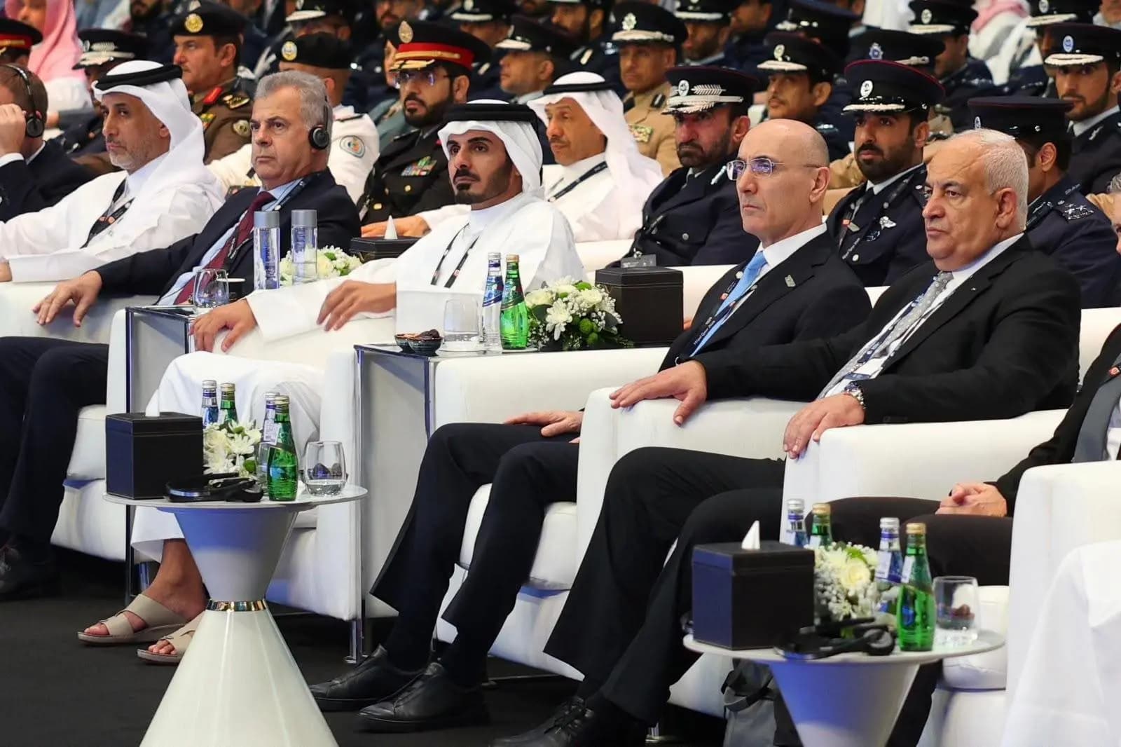 "للأمن والسلامة".. الحجار يشارك في افتتاح معرض "ميليبول قطر 2026"