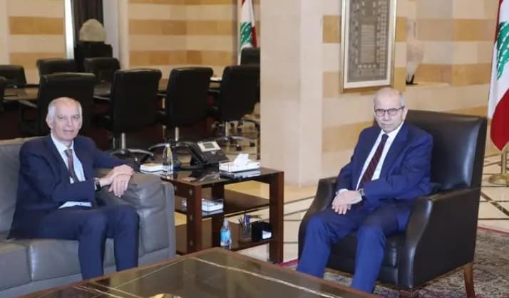 سلام يستقبل ماغرو.. وهذا ما تم بحثه