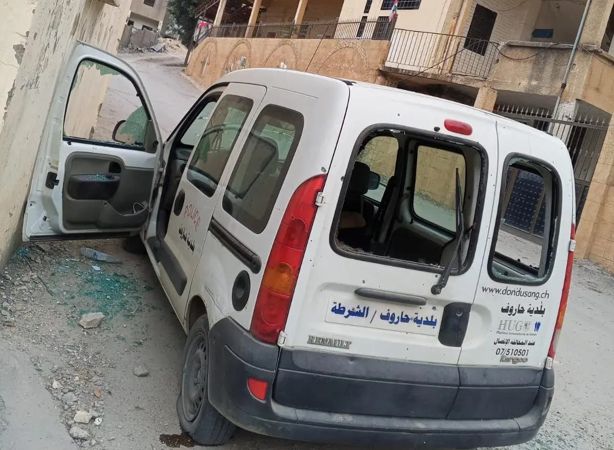 من رغيف الخبز إلى القصـ. ـف: غارة على حاروف