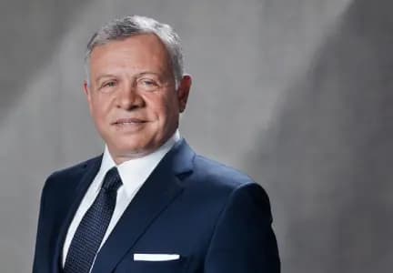ملك الأردن: أمن الأردن خط أحمر والتوسع الإسرائيلي تهديد إقليمي