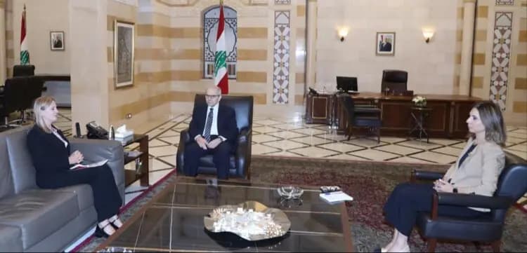 سلام يستقبل سفيرة النروج.. وهذا ما أكدته