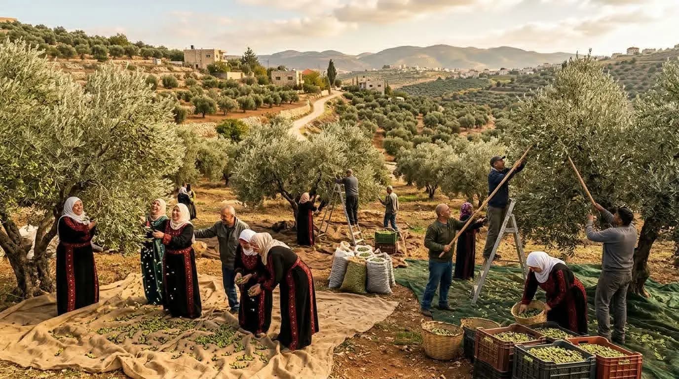 "من كنوسوس إلى أرضي".. ما زلت أحب قطاف الزيتون!