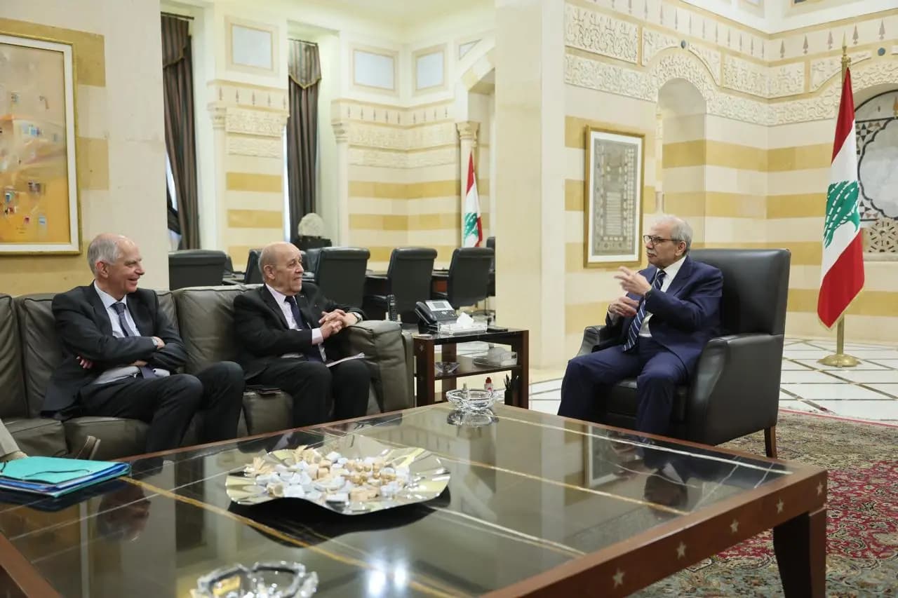 سلام يستقبل لودريان.. ومفاوضات واشنطن على الطاولة