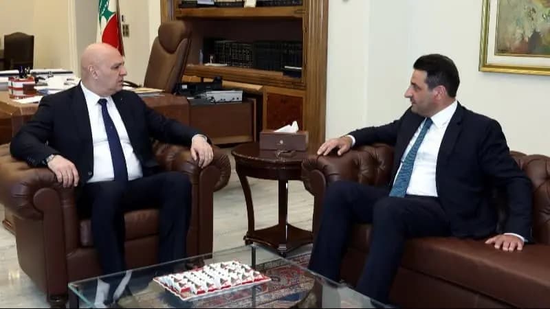 العلاقات الثنائية بين لبنان وإيران على طاولة بعبدا