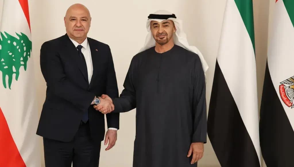 "نقف إلى جانبكم".. بن زايد لـ"عون": مستعدون لمساعدة لبنان في جميع المجالات