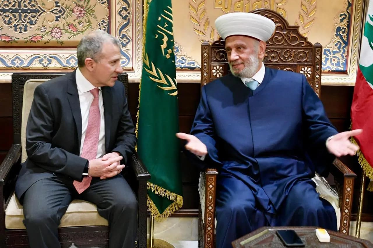 باسيل من دار الفتوى: الوعي مطلوب.. وهذه المرحلة ليست للمزايدات
