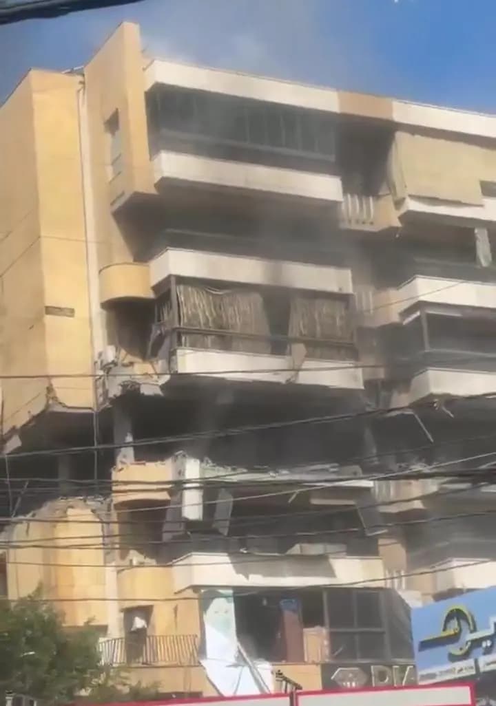 استهداف شقة سكنية في الضاحية