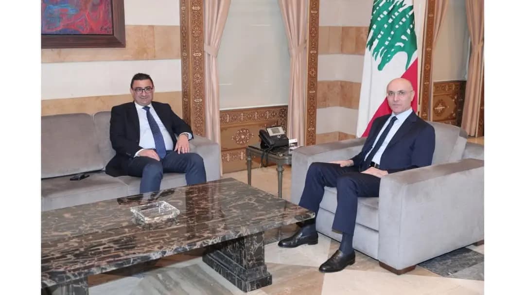 الحجار يستقبل الحاج وبحث في القضايا المشتركة