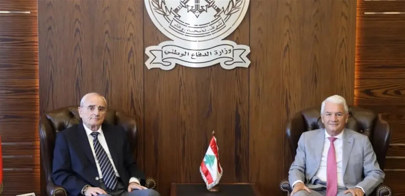 منسى يستقبل السفير الإيطالي.. وبحث في مستقبل "اليونيفيل"