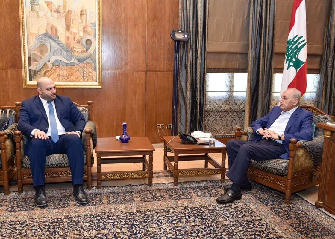بري وناصر الدين يبحثان ملف النازحين والقطاع الصحي
