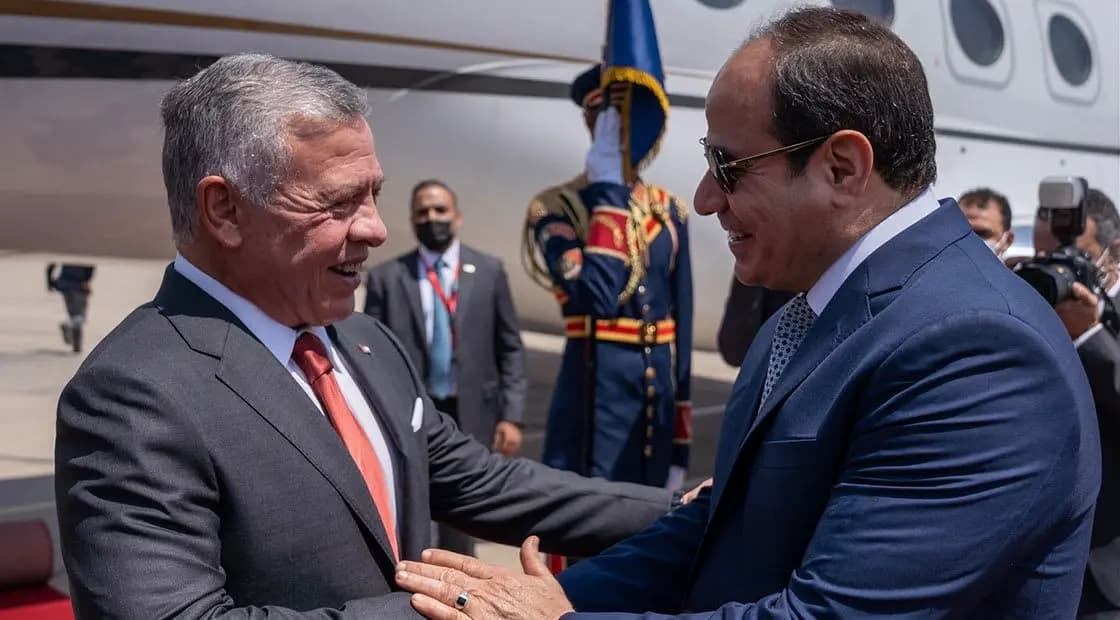 السيسي: أمن الأردن جزء لا يتجزأ من الأمن المصري