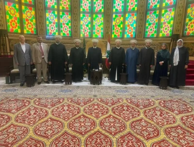 دريان يستقبل الغزاوي ووفدًا بقاعيًّا