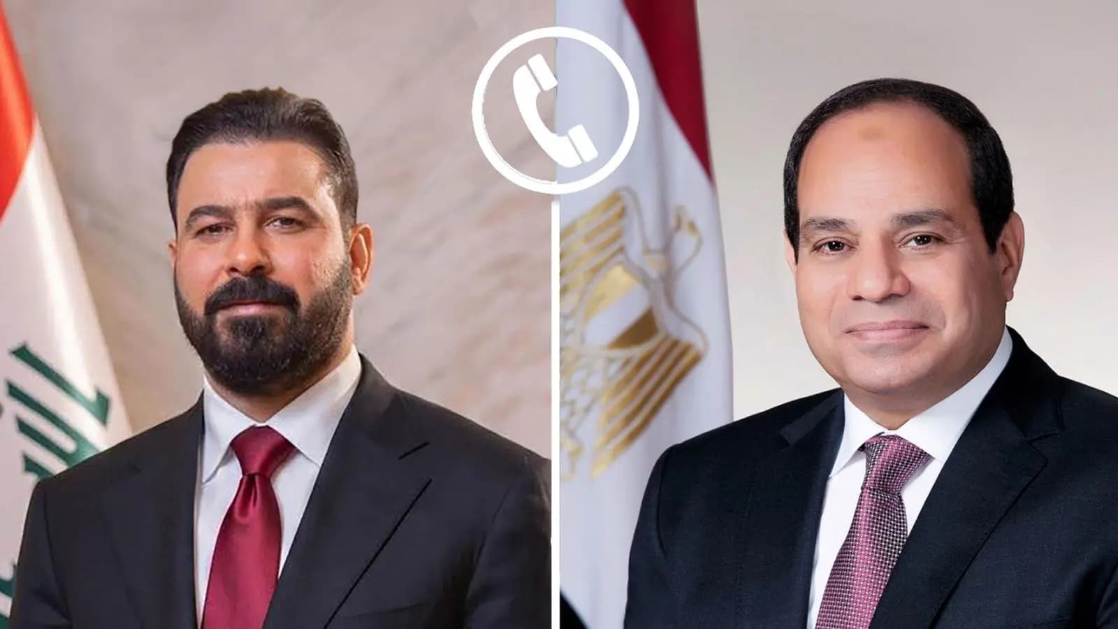 السيسي يهنئ الزيدي: ندعم استقرار العراق