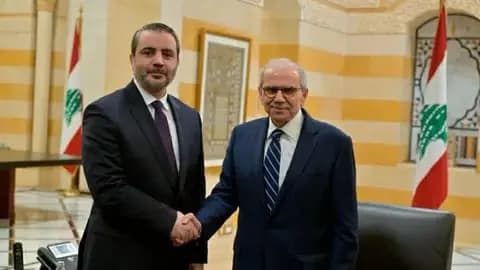 اتصال هاتفي بين سلام والشيباني.. إليكم التفاصيل
