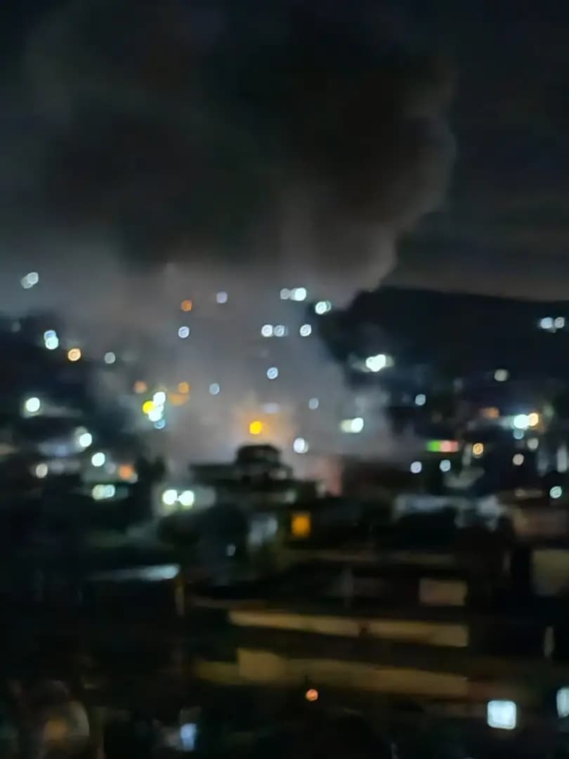 غارة على سحمر