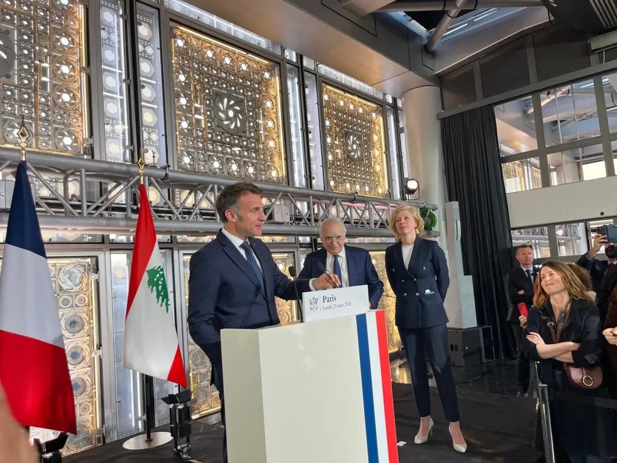 ماكرون: لا أمن بالاحتلال.. وهذا ما يذكرنا به لبنان