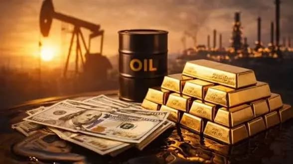 أسعار النفط والذهب في اتجاهين متعاكسين!