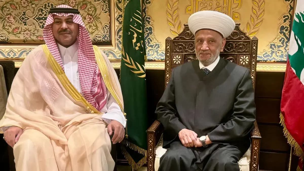 المفتي دريان يستقبل الدوسري: لتعزيز العلاقات التاريخية مع السعودية
