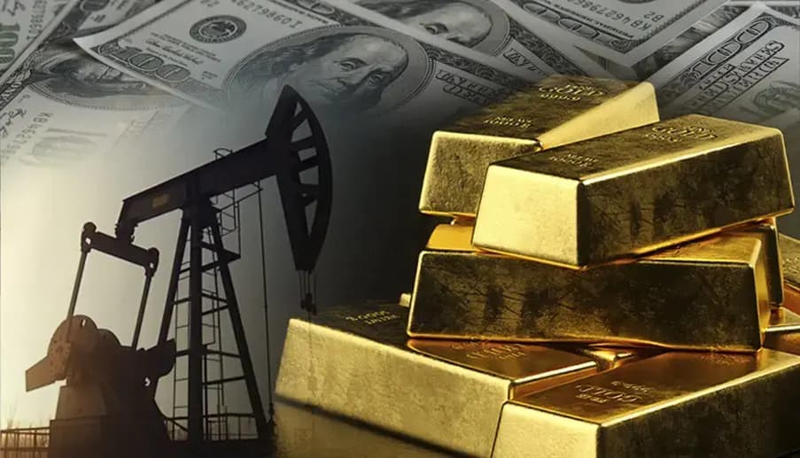 النفط يهبط 7% والذهب يحافظ على مكاسبه