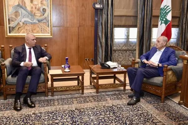 الأوضاع الأمنية بين بري وشقير
