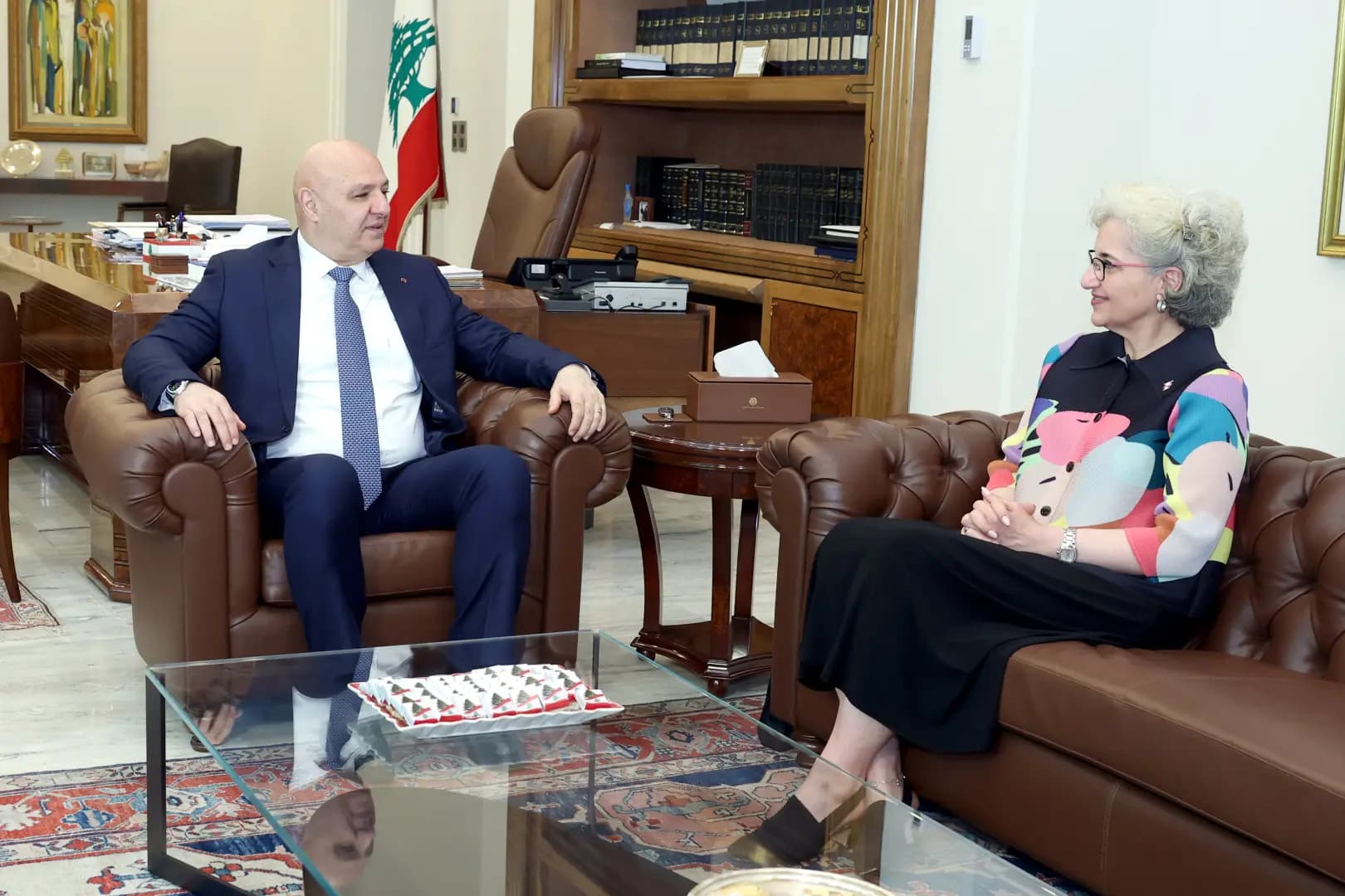 لقاء بين عون وكرامي.. وهذا ما جرى بحثه
