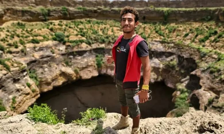 مغامرة أخيرة.. "سبايدر مان اليمن" يلقى حتفه في قعر بركان