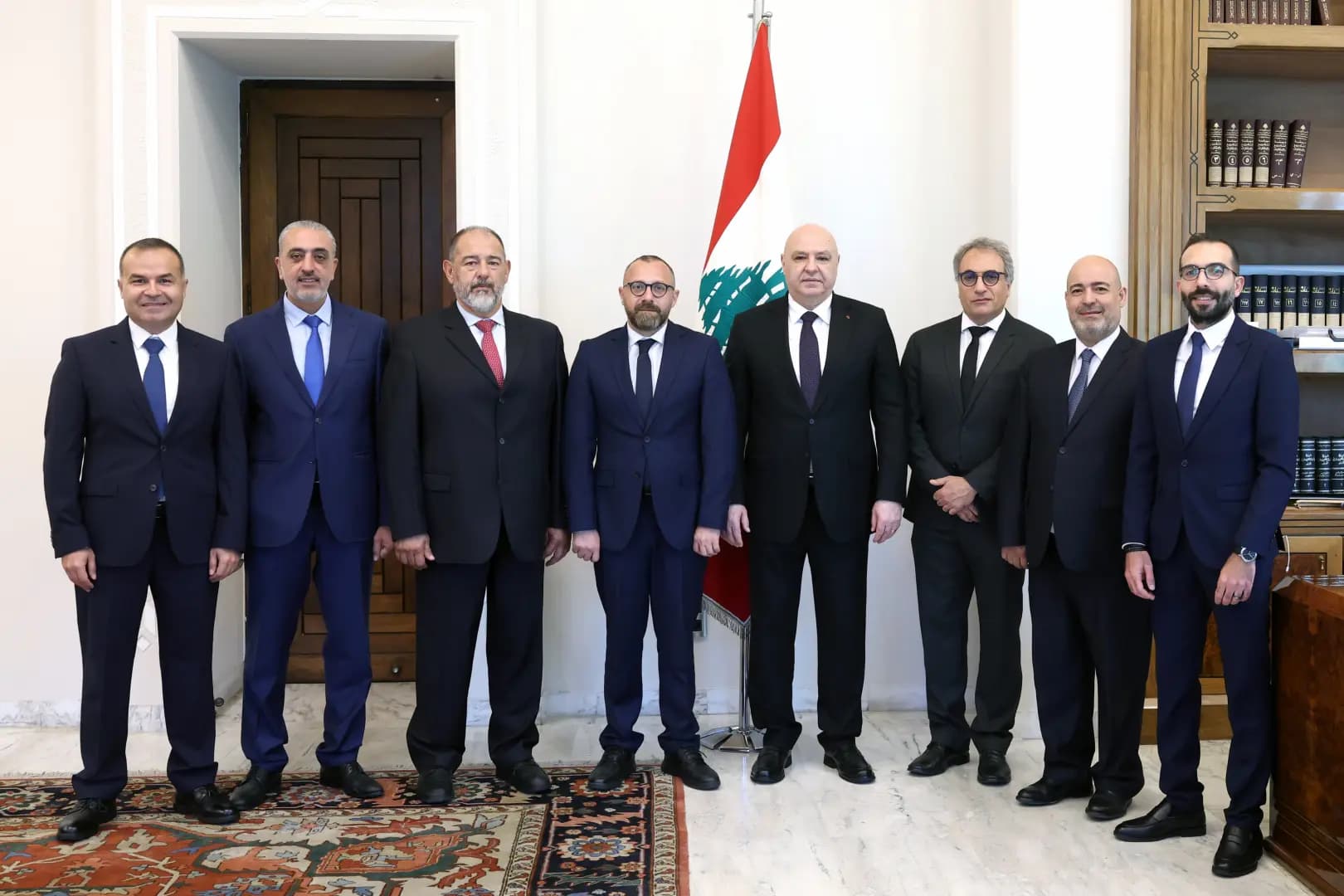 عون يستقبل مجلس الإدارة الجديد لمصلحة الليطاني