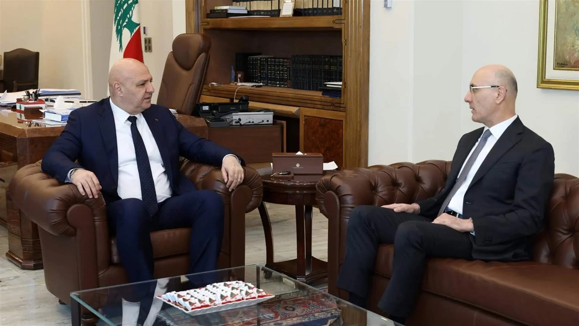 الحجار من بعبدا: ندعم خطوات عون لتعزيز الاستقرار
