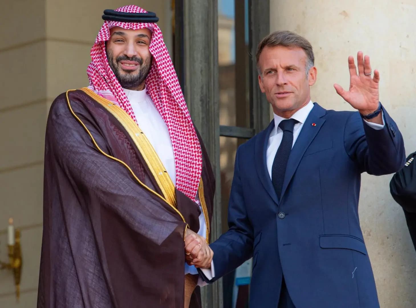 بن سلمان في قصر الإليزيه