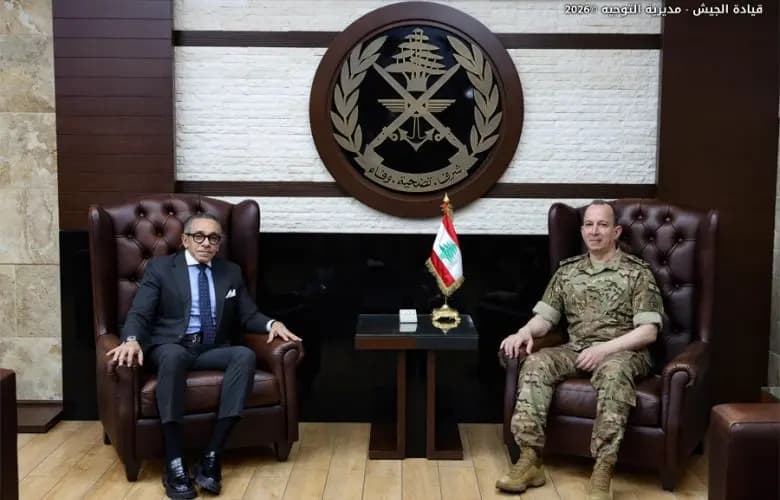 هيكل يلتقي السفير المصري… والتأكيد على دعم استقرار لبنان