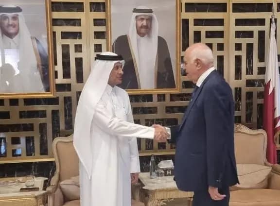 القصيفي يعزّي بوفاة أمير قطر السابق