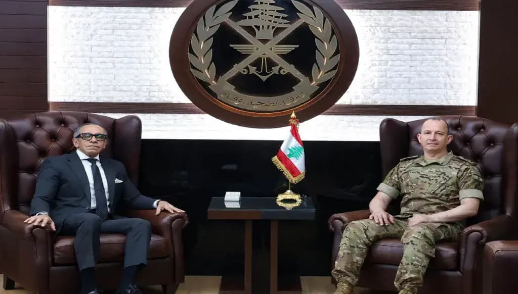 هيكل يستقبل السفير موسى ووفد المطارنة في الاغتراب