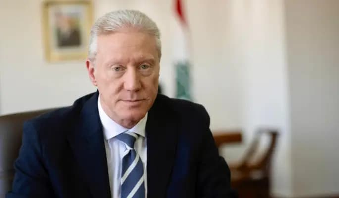 "الحل الدبلوماسي خيارنا الوحيد".. رجي يستقبل فالكونر