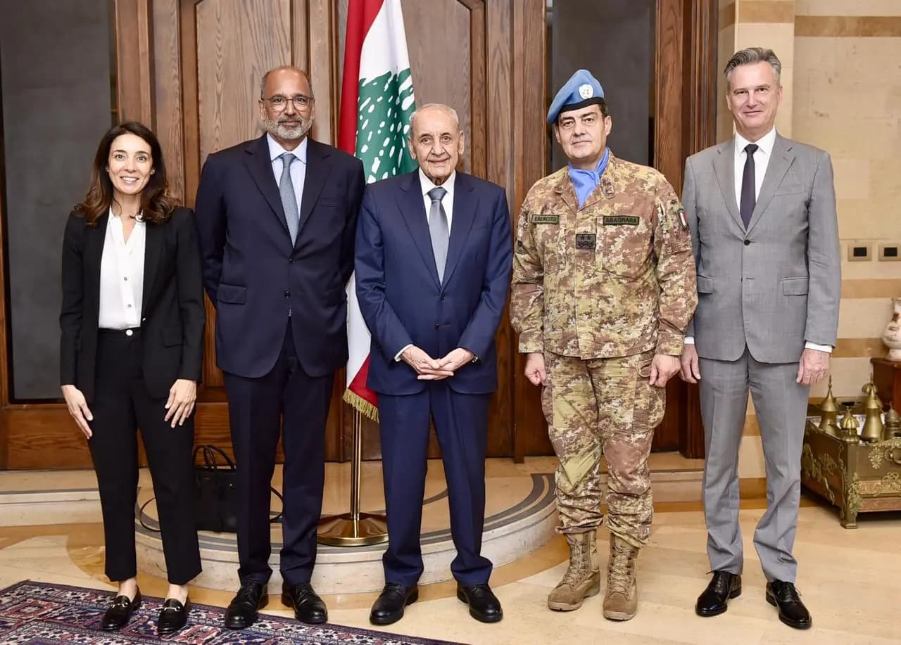 بري يؤكد أهمية بقاء اليونيفيل في الجنوب