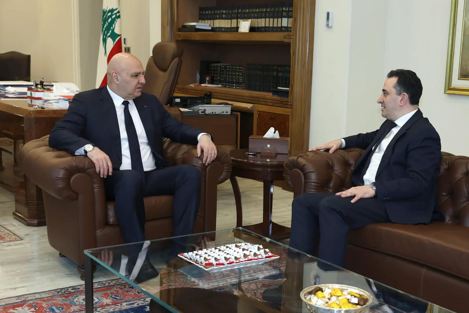 الحاج من بعبدا: المطلوب دعم وطني واسع للرئيس عون
