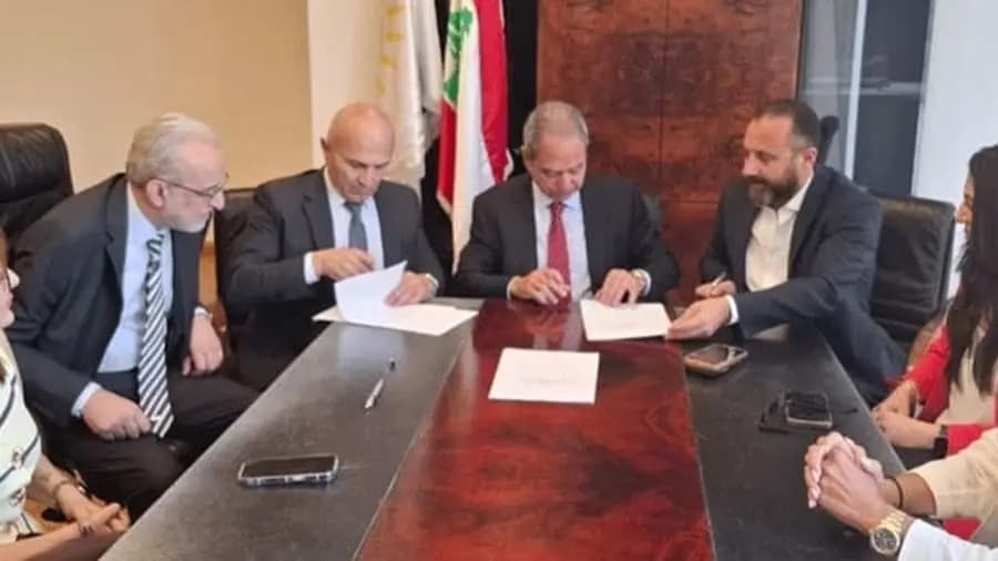 الصدي يرعى توقيع عقد بين مصلحة الليطاني ومياه بيروت