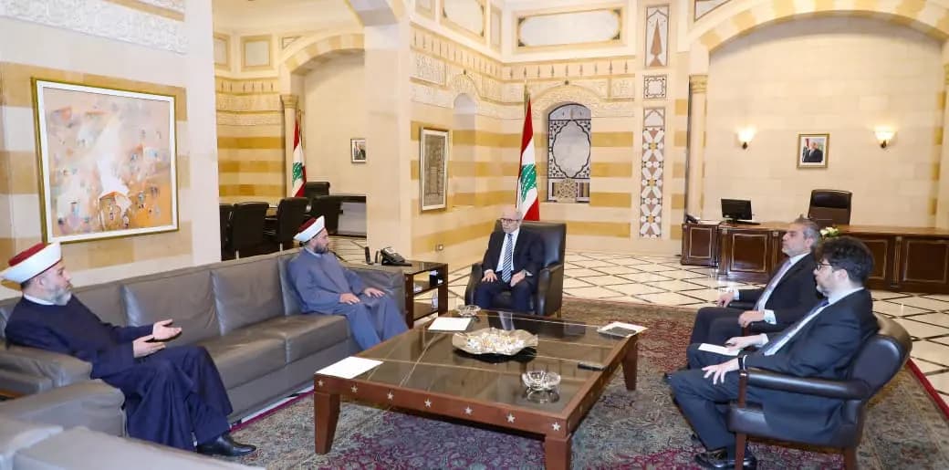 سلام يستقبل المفتي الغزاوي والمفتي الرفاعي: العفو العام بات ضرورة ملحة