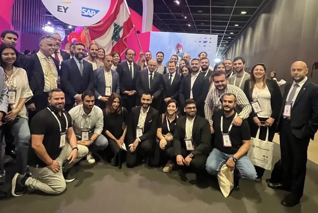سلام يلتقي الوفد المشارك في معرض Vivatech: نفتخر يإنجازاتكم
