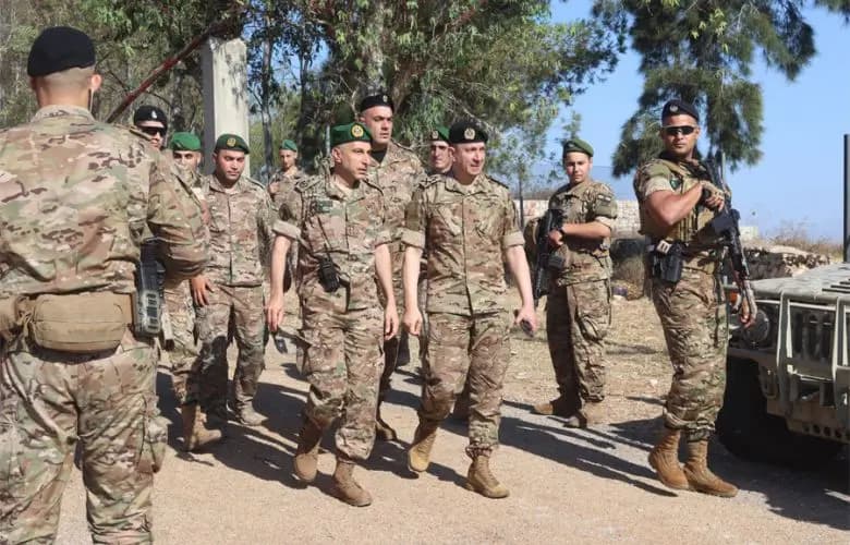 هيكل يتفقّد زوطر.. ويشيد بجهود العسكر